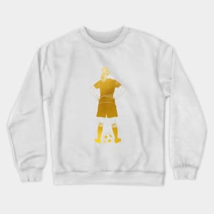 Soccer Player Girl Crewneck Sweatshirt